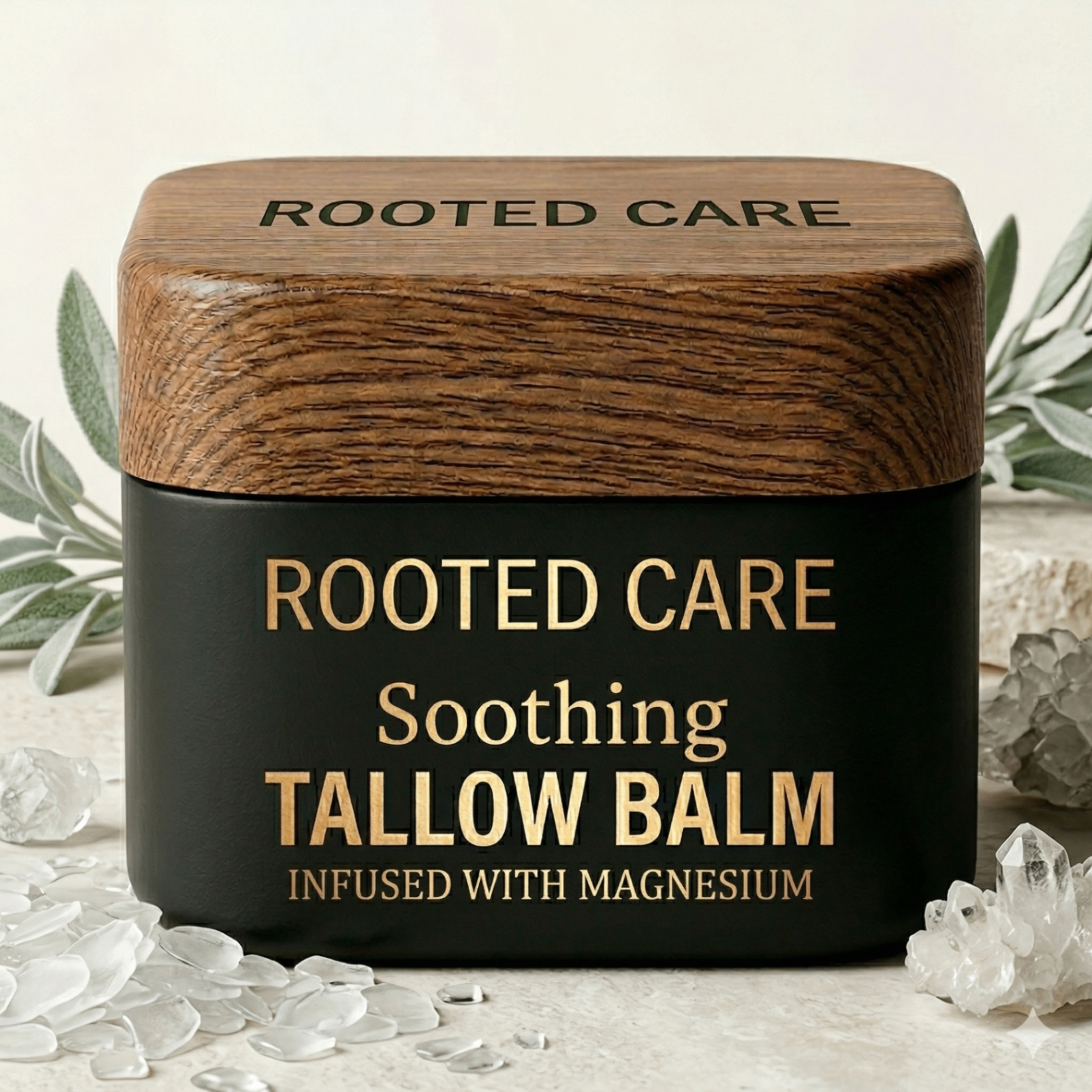 Rooted Care Soothing Tallow Balm Infused with Magnesium